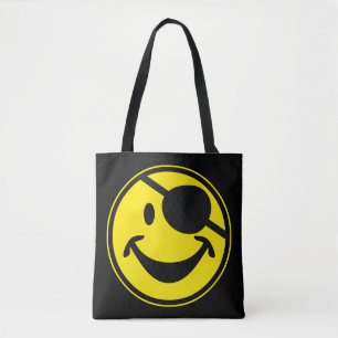 Bolsa Tote Amarelo-pirata + seu traseiro. & ideias
