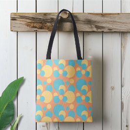 Bolsa Tote Amarelo retroativo e Azul