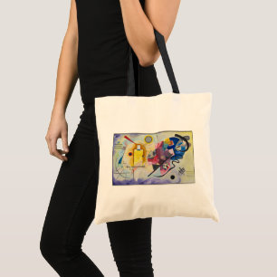Bolsa Tote Amarelo, Vermelho, Azul por Wassily Kandinsky