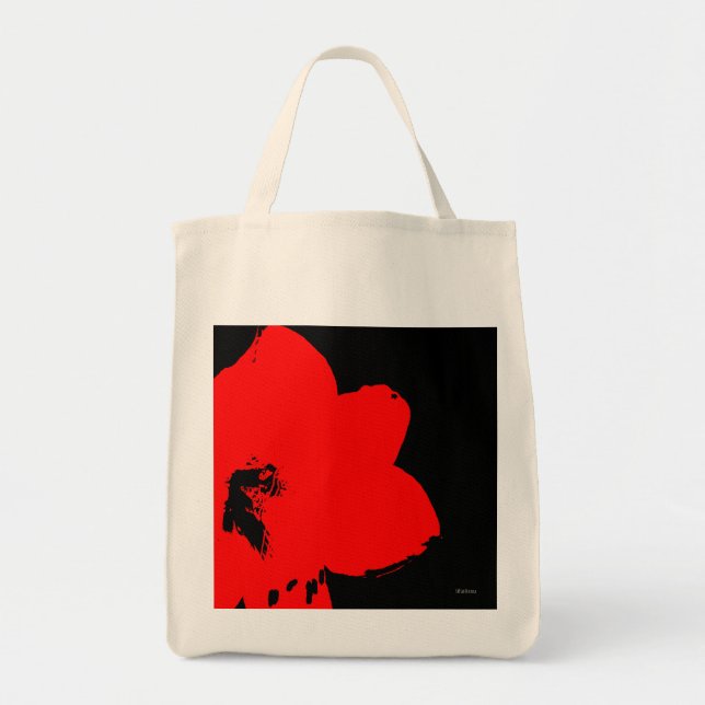 Bolsa Tote amarilho vermelho (Frente)
