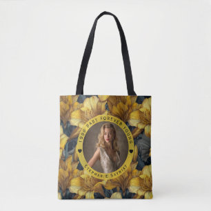 Bolsa Tote Amaryllis Fofo Marco de Aniversário Personalizado
