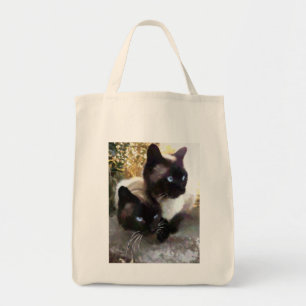 Bolsa Tote Amável siamês