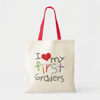 Bolsa Tote Ame minha primeira sacola dos graduadores