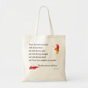 Bolsa Tote Ame o Senhor seu Deus