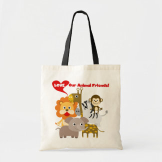Bolsa Tote Ame Os Nossos Amigos Animais