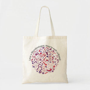 Bolsa Tote Ame um microbiologista