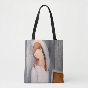 Bolsa Tote Amedeo Modigliani - Retrato Jeanne Hebuterne #1