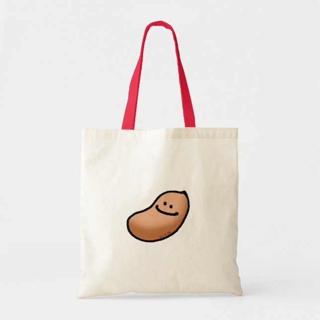 Bolsa Tote amendoim (Frente)