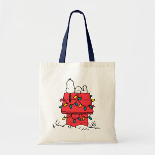 Bolsa Tote Amendoins   Cachorro de Snoopy com Luzes