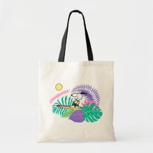 Bolsa Tote Amendoins Cowabunga Snoopy