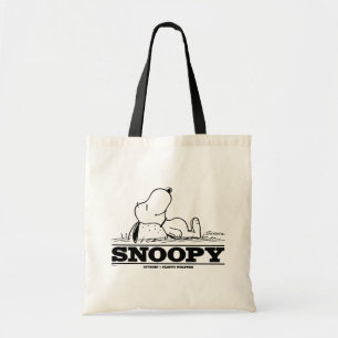 Bolsa Tote Amendoins Descanso de Snoopy