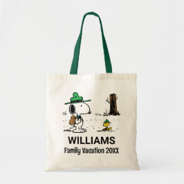 Bolsa Tote Amendoins | Férias Snoopy & Woodstock Family