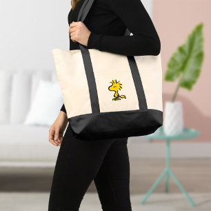 Bolsa Tote Amendoins Floresta Amiga de Snoopy