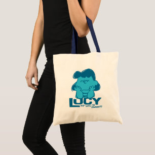 Bolsa Tote Amendoins Lucy Quem diz que sou Crabby?