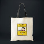 Bolsa Tote Amendoins | Lucy & the Doctor In<br><div class="desc">A Lucy é a rapariga magricela,  mandão e opinada que aborrece a maioria dos outros personagens da banda desenhada,  particularmente o Linus e o Charlie Brown. Veja este design de amendoins bonitinho com Lucy e seu ponto de orientação.</div>