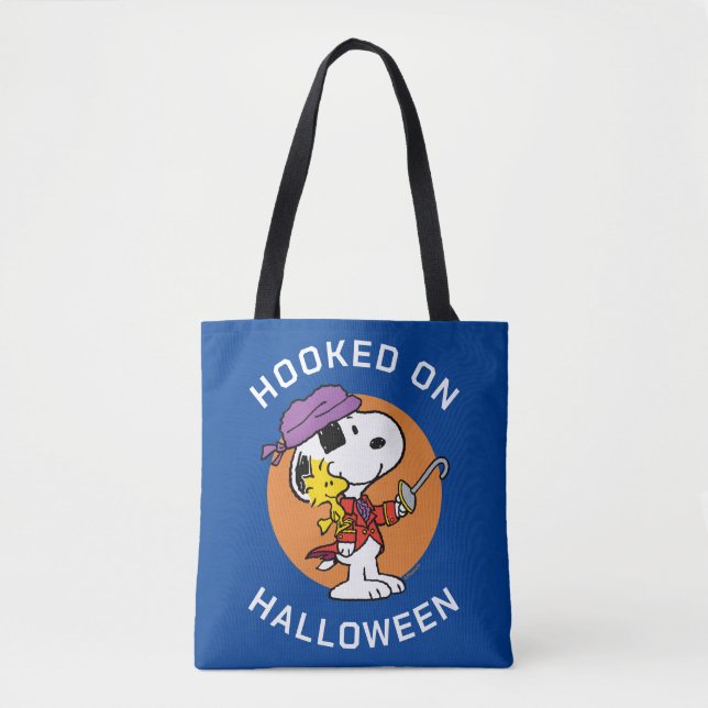 Bolsa Tote Amendoins | Piratas de Snoopy & Woodstock (Frente)