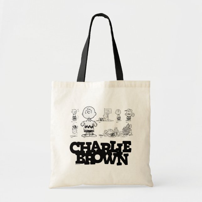 Bolsa Tote Amendoins | Sempre Charlie Brown (Frente)