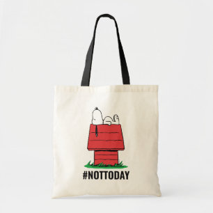 Bolsa Tote Amendoins   Snoopy Cochilando