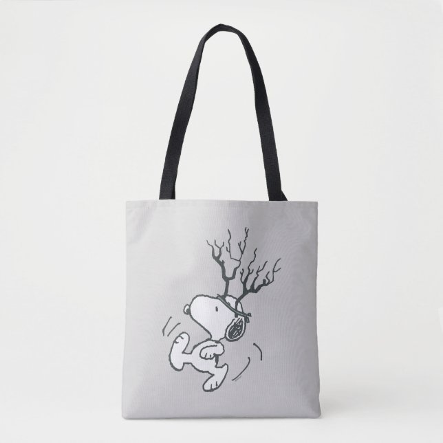 Bolsa Tote Amendoins | Snoopy Reindeer (Frente)
