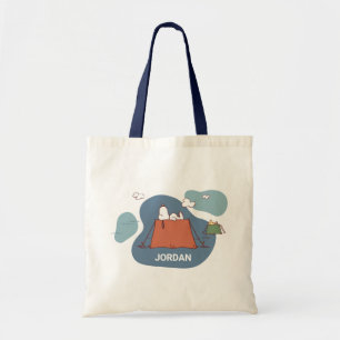 Bolsa Tote Amendoins Snoopy & Woodstock Adicione seu nome