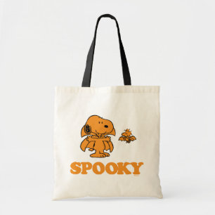 Bolsa Tote Amendoins   Snoopy & Woodstock Spooky