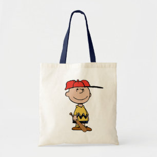 Bolsa Tote Amendoins Sorriso Charlie Brown Baseball