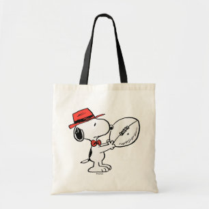 Bolsa Tote Amendoins   Treinador de futebol do Snoopy