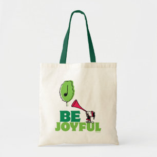Bolsa Tote Amendoins Woodstock Be Joyful