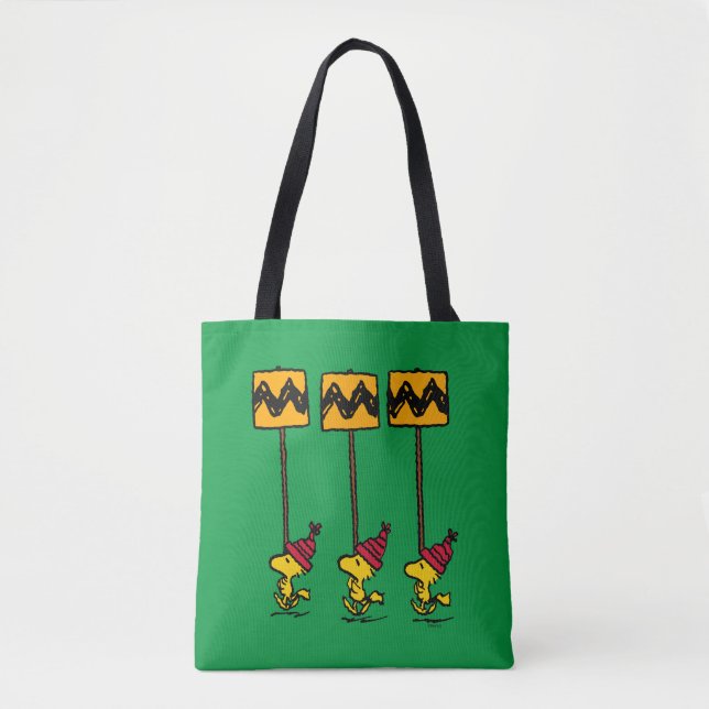 Bolsa Tote Amendoins | Woodstock & Friends Sign March (Frente)