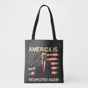 Bolsa Tote América é respeitada novamente Trump USA 4 de julh