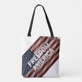 BOLSA TOTE AMÉRICA LIBERDADE