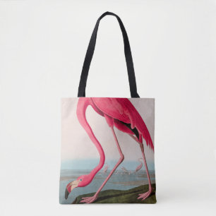 Bolsa Tote American Flamingo Birds of America Audubon Impress
