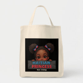 Bolsa Tote American Haitian Flag Day Haitian Princess