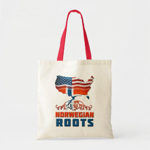 Bolsa Tote American Norueguês Roots Tote Bag