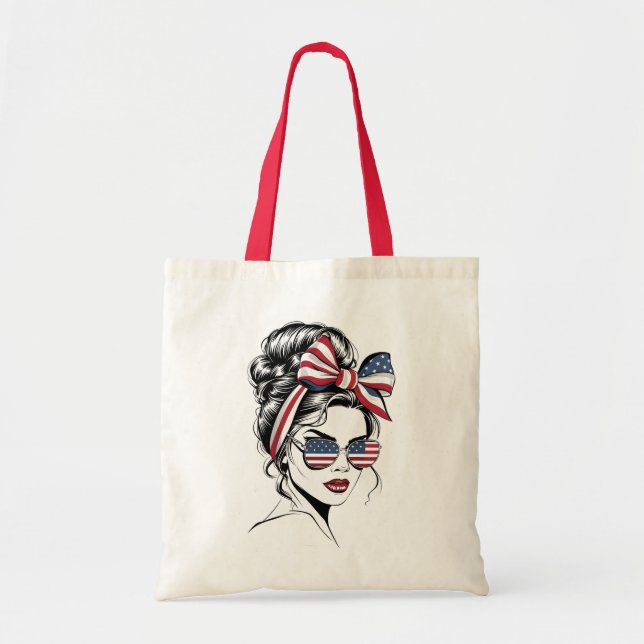 Bolsa Tote Americana Style Woman (Frente)