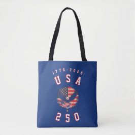 Bolsa Tote America's 250th Anniversary USA 250 1776 2026