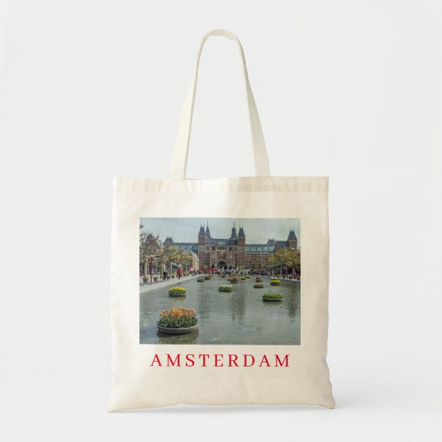 Bolsa Tote Amesterdã Rijksmuseum vê o saco (Frente)
