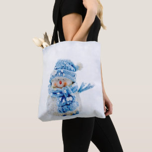 Bolsa Tote Amigo Congelado em Azul