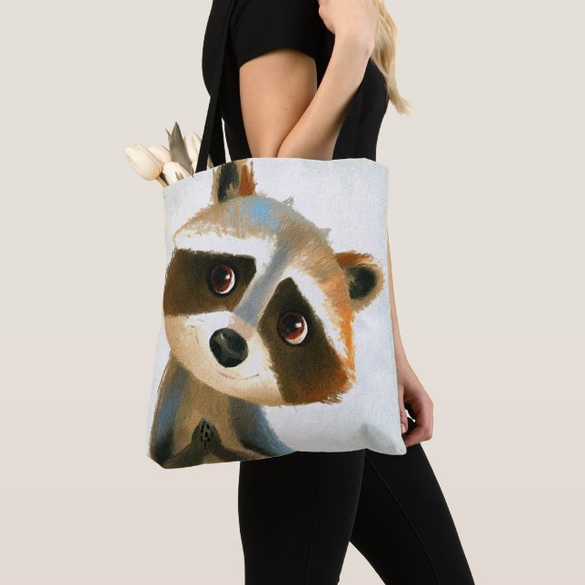 Bolsa Tote Amigo da Floresta Gentil (Close Up)