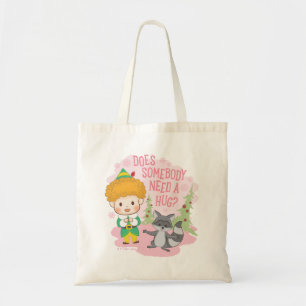 Bolsa Tote Amigo, o Elf, alguém precisa de um abraço?