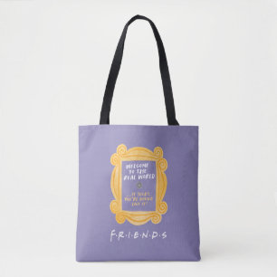 Bolsa Tote AMIGOS™ Bem-vindo à Cotação do Mundo Real