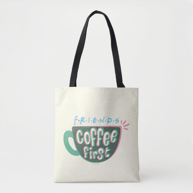 Bolsa Tote AMIGOS™ | Café Primeiro (Frente)