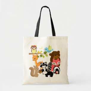 Bolsa Tote Amigos da floresta