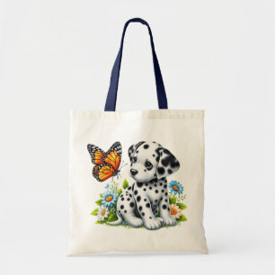 Bolsa Tote Amigos daltáticos/borboletas