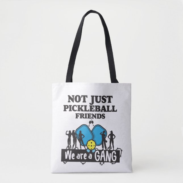 Bolsa Tote Amigos de Pickleball (Frente)