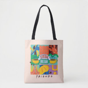 Bolsa Tote AMIGOS™ Gráfico de vibração central para perfura