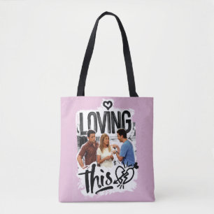 Bolsa Tote AMIGOS™Joey, Rachel, E Ross - Adorando Isso!