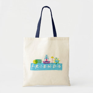 Bolsa Tote AMIGOS™   Logotipo com ícones
