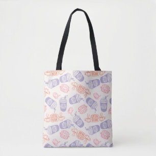 Bolsa Tote AMIGOS™ Padrão de Perk Central Pastel