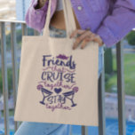 Bolsa Tote Amigos que Cruzam Juntos Dica Vacinação<br><div class="desc">Este design foi criado por meio da arte digital. Ele pode ser personalizado na área fornecida Entre em contato comigo em colorflowcreations@gmail.com se você quiser ter este design em outro produto, precisar de assistência com o design ou tiver uma solicitação especial. Compre minha pintura de acrílico abstrato original para venda...</div>